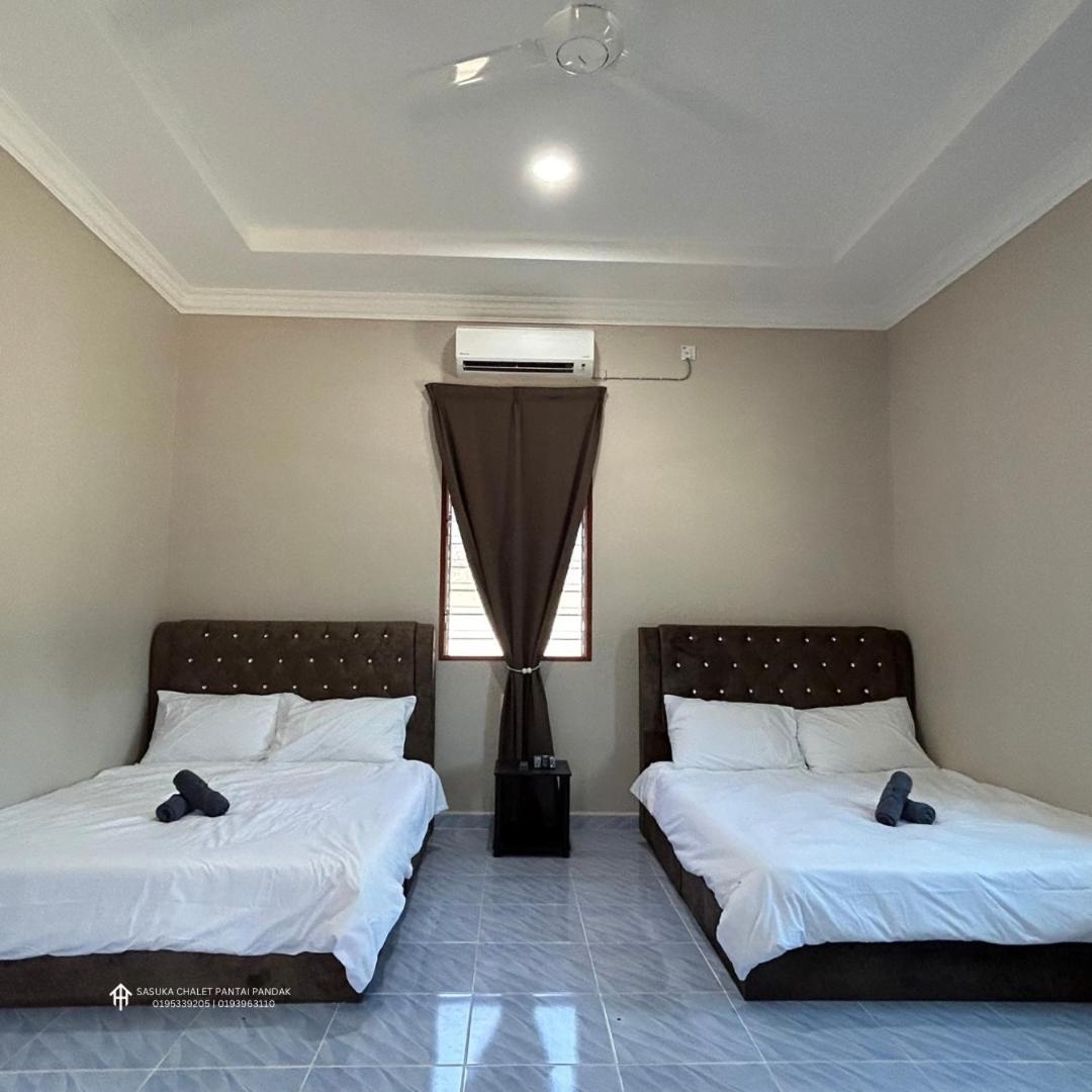 Sasuka Chalet Pantai Pandak Kuala Terengganu Exterior photo